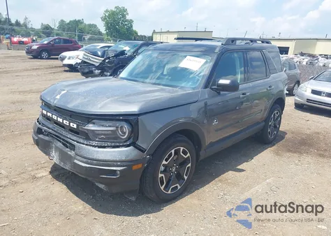 2024 Ford Bronco Sport Outer Banks z USA, uszkodzony, nr VIN 3FMCR9C64RRF28611